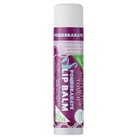 Sweet Pomegranate Vegan Lip Balm – Ayurvedic, Eco-Friendly, Biodegradable, Moisturizing & Nourishing Lip Care