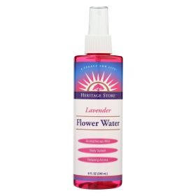 Heritage Products Flower Water Lavender - 8 Fl Oz
