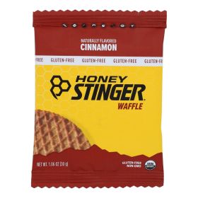 Honey Stinger - Stinger Waffle Organic Cinnamon Gluten Free - Case Of 12-1.06 Oz
