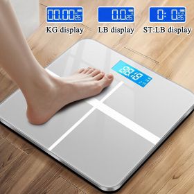 Weighing Scale Bathroom Scales Accurate Bathroom Body Scale Smart Electronic Health Balance Toughened Glass LCD Bathroom Scales Scale Scales