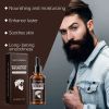 East Moon Men's Beard Oil Beard Hair Nourishing Nourishing Repair Frizz Supple Care Essential Oil