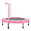 36" Kids Trampoline, 3FT Indoor Outdoor Trampoline, Foldable Mini Trampoline with Handle, Rebounder Trampoline for Toddlers
